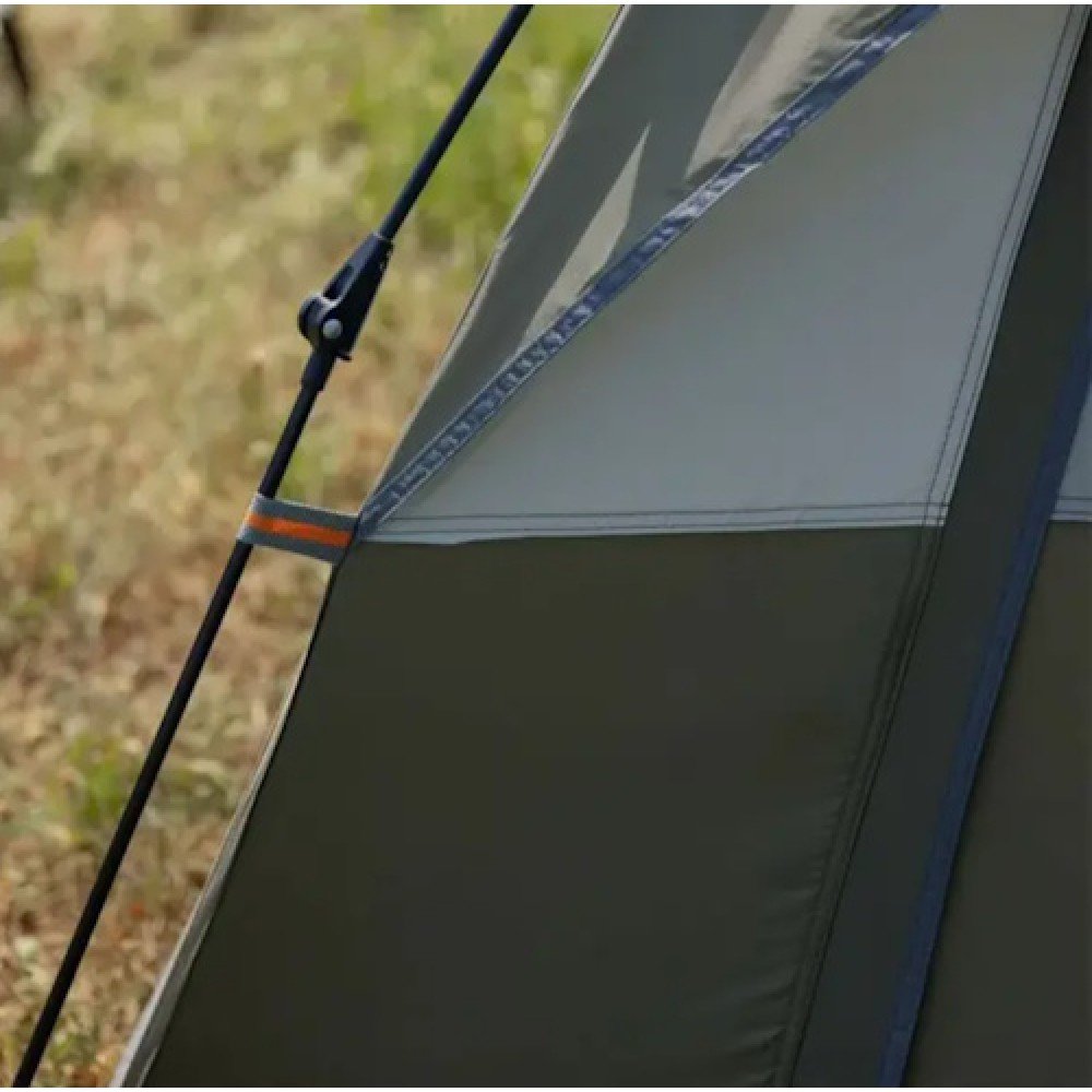 Намет тримісний з автоматичним каркасом Lugi LU-0016GR зелений