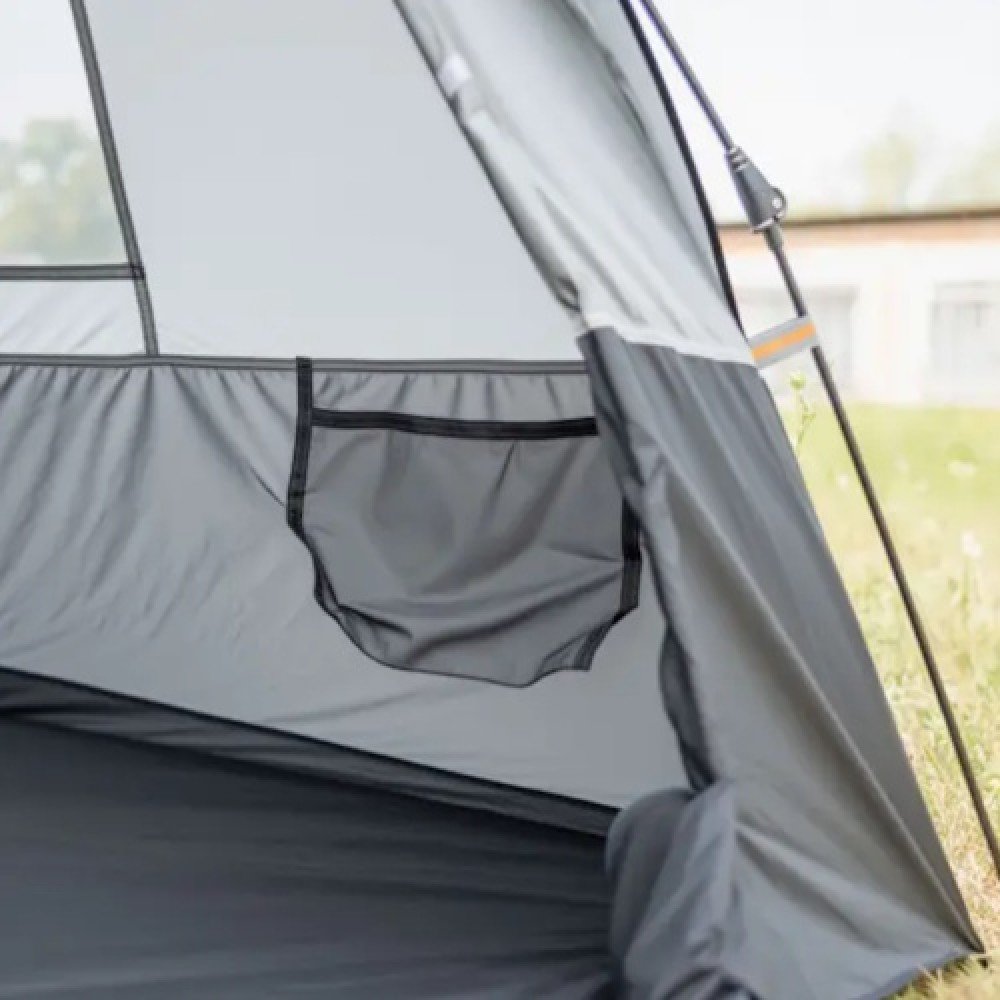 Намет тримісний з автоматичним каркасом Lugi LU-016B чорний