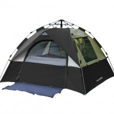 Намет тримісний з автоматичним каркасом Lugi LU-016B чорний