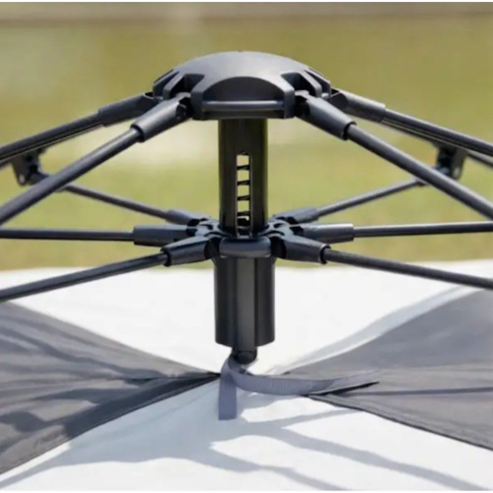 Намет тримісний з автоматичним каркасом Lugi LU-016B чорний