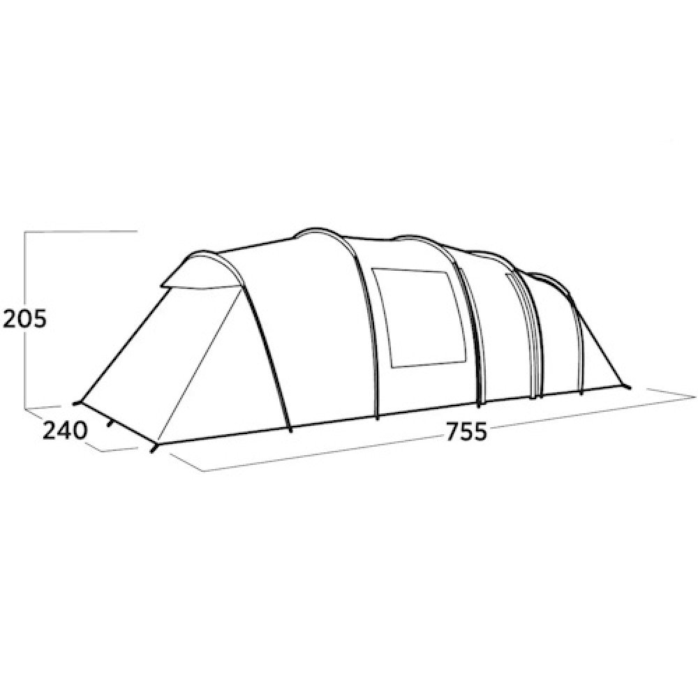 Намет восьмимісний Easy Camp Leka Twin 8