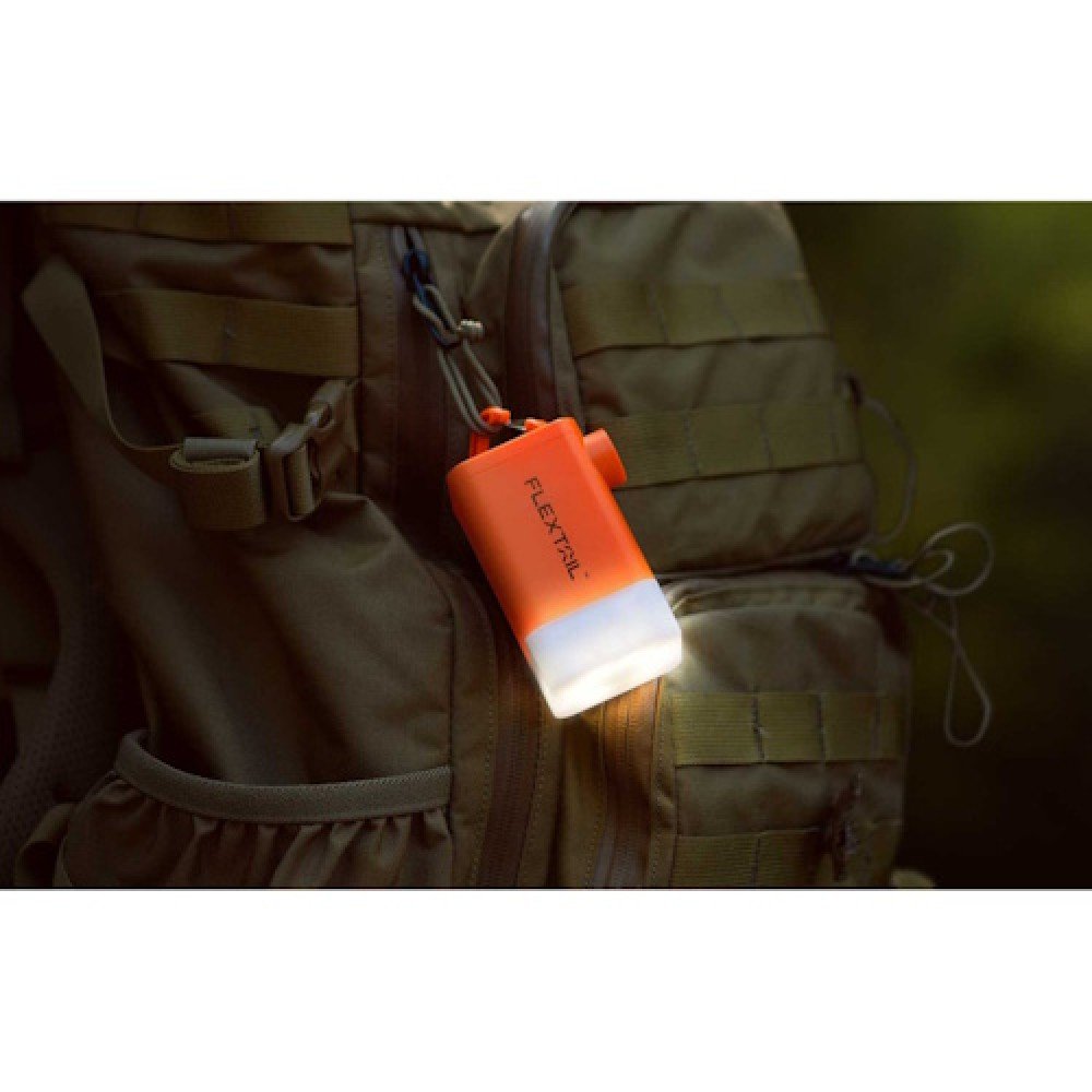 Насос-ліхтар Power Bank кемпінговий Flextail Max Pump 2 Plus помаранчевий