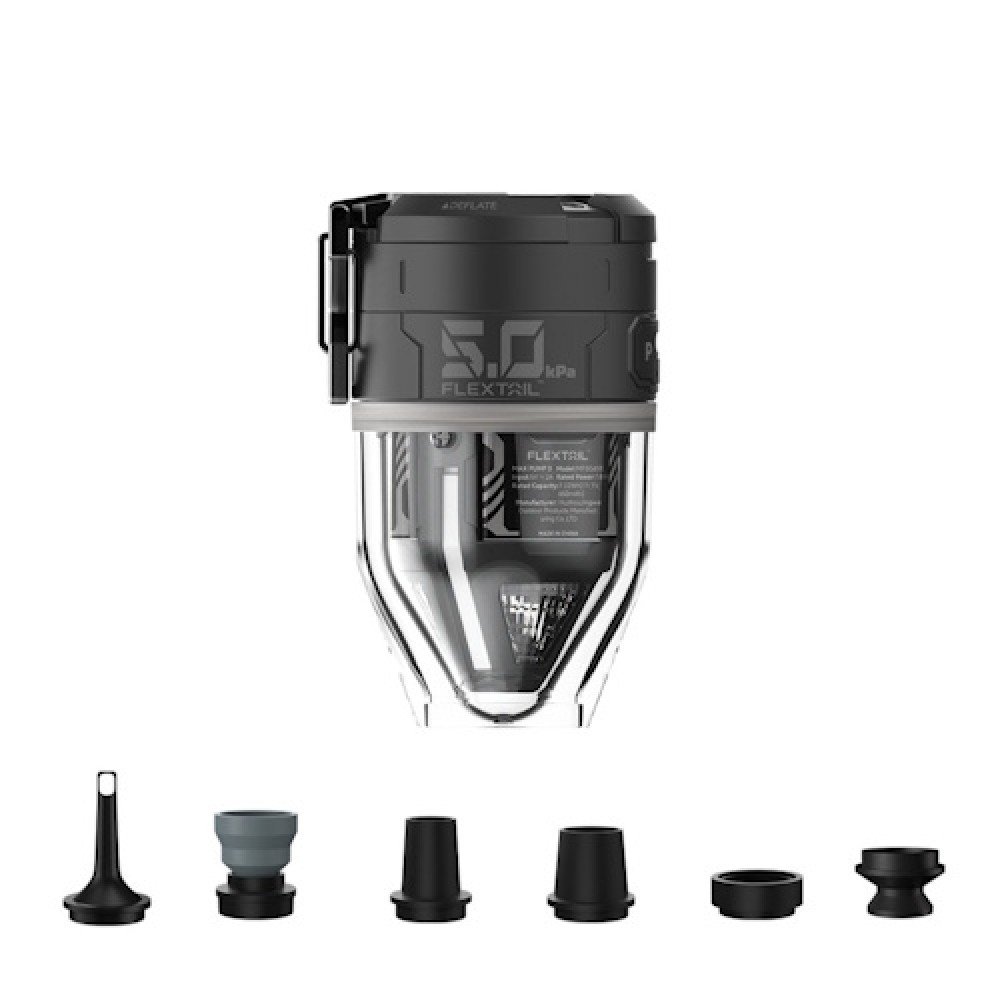 Насос-ліхтар кемпінговий Flextail Max Pump 3 чорний