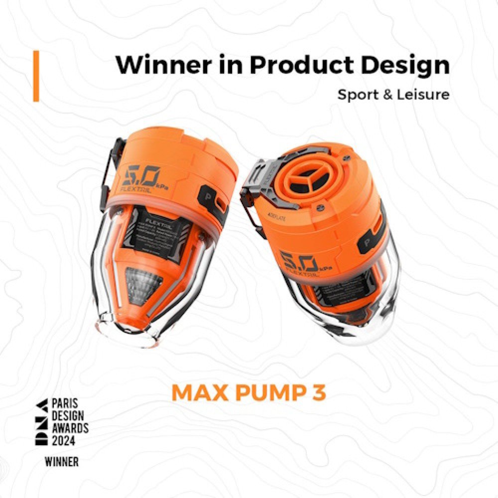 Насос-ліхтар кемпінговий Flextail Max Pump 3 чорний
