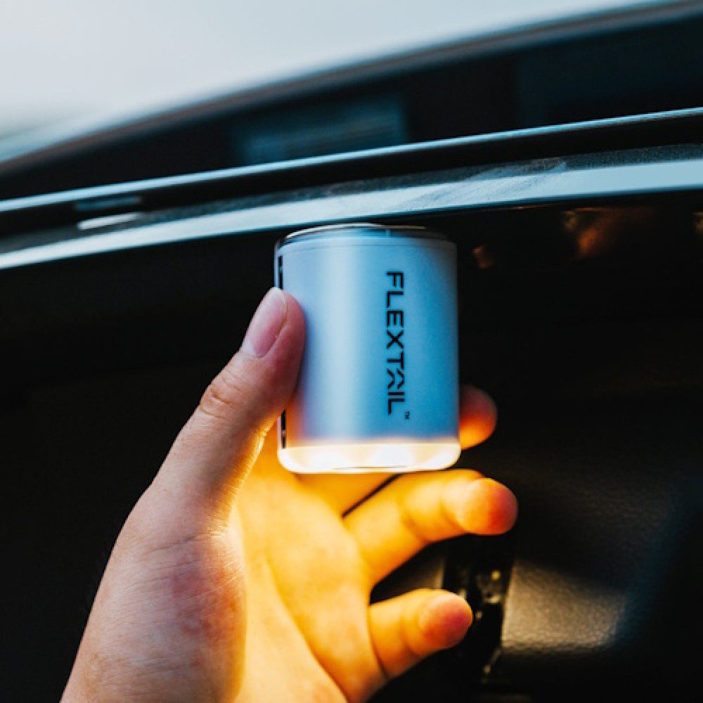 Насос-ліхтар кемпінговий Flextail Tiny Pump 2X помаранчевий