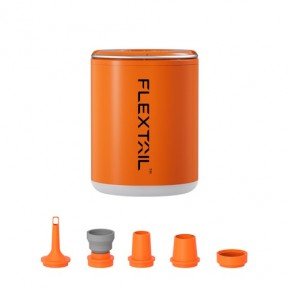 Насос-ліхтар кемпінговий Flextail Tiny Pump 2X помаранчевий