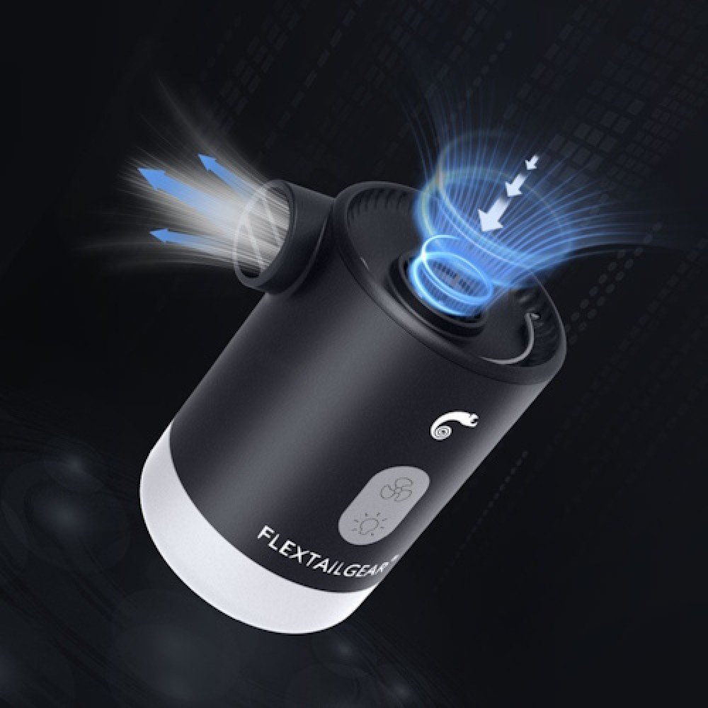 Насос-ліхтар Power Bank кемпінговий Flextail Max Pump 2 Pro чорний