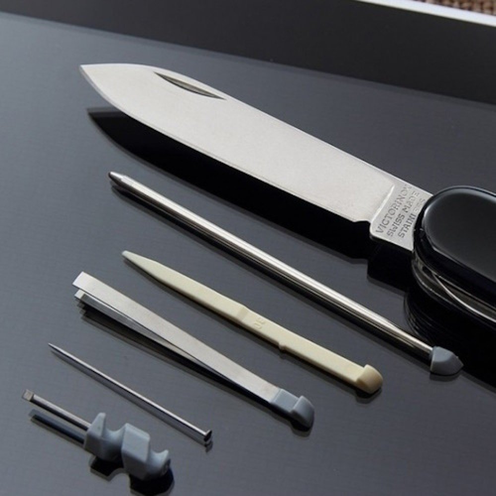 Ніж складаний Victorinox Compact 1.3405.3 чорний