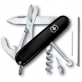 Ніж складаний Victorinox Compact 1.3405.3 чорний