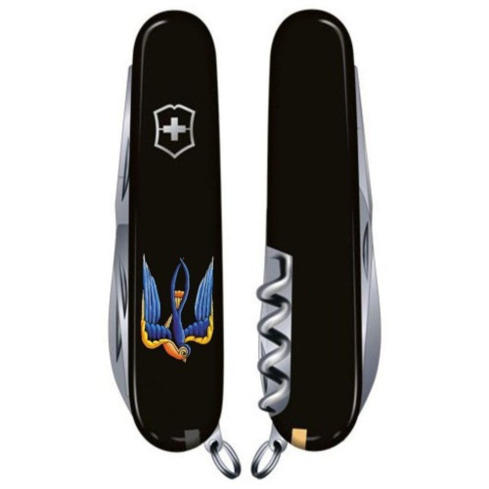 Ніж складний Victorinox HUNTSMAN UKRAINE Тризуб-Ластівка 1.3713.3_T1230u