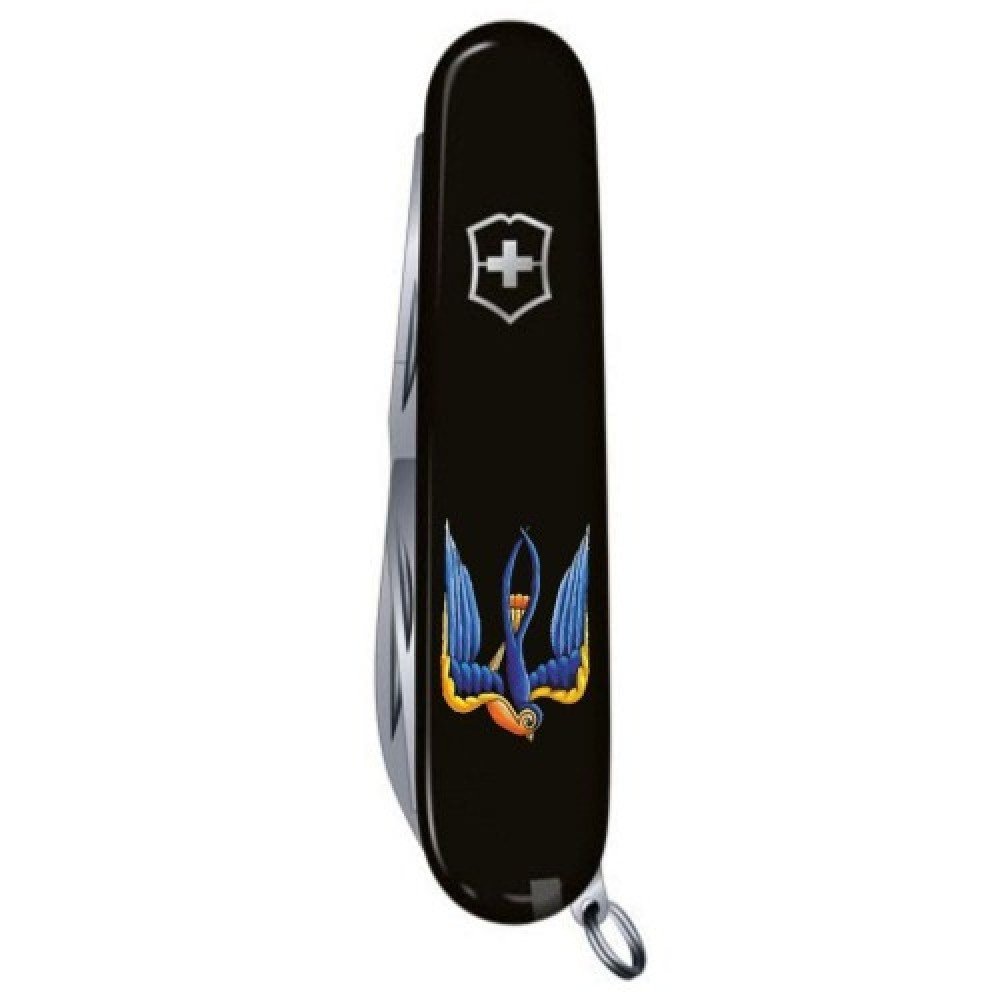Ніж складний Victorinox HUNTSMAN UKRAINE Тризуб-Ластівка 1.3713.3_T1230u