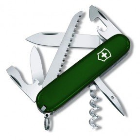 Ніж Victorinox Camper 1.3613.4 зелений