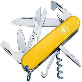 Ніж Victorinox Climber 1.3703.8 жовтий