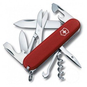 Ніж Victorinox Climber MAT 1.3703_M0007p червоний матовий лак