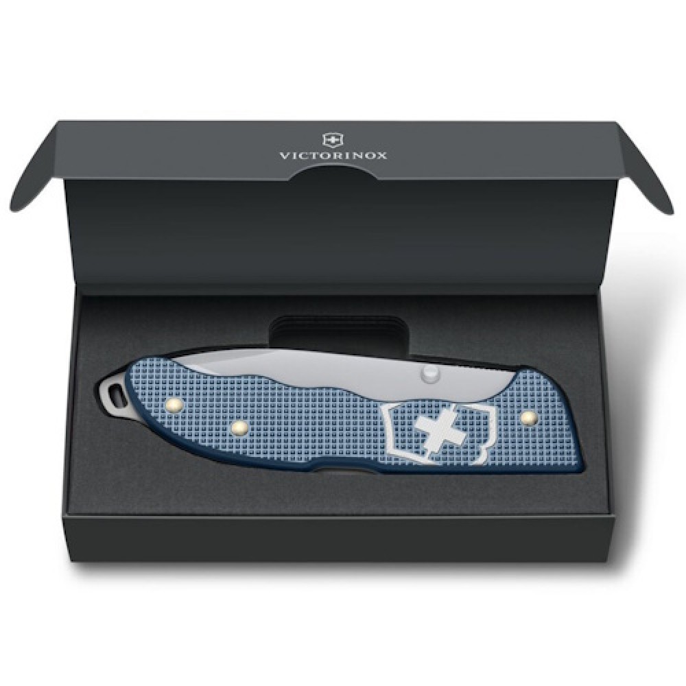 Ніж Victorinox Evoke Alox Glacial Blue 0.9415.L26