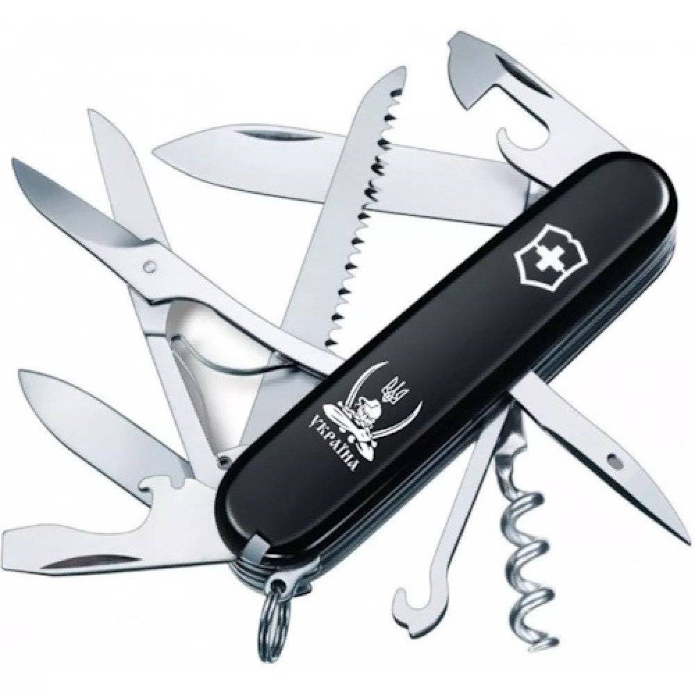 Ніж Victorinox Huntsman Ukraine Козак із шаблями 1.3713.3_T1110u