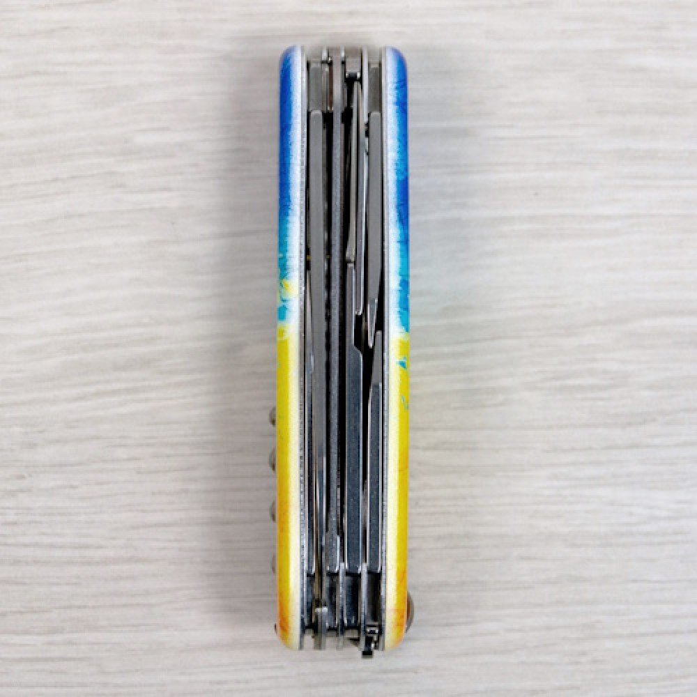 Ніж Victorinox Huntsman Ukraine жовто-блакитний 1.3713.7_T3100pw