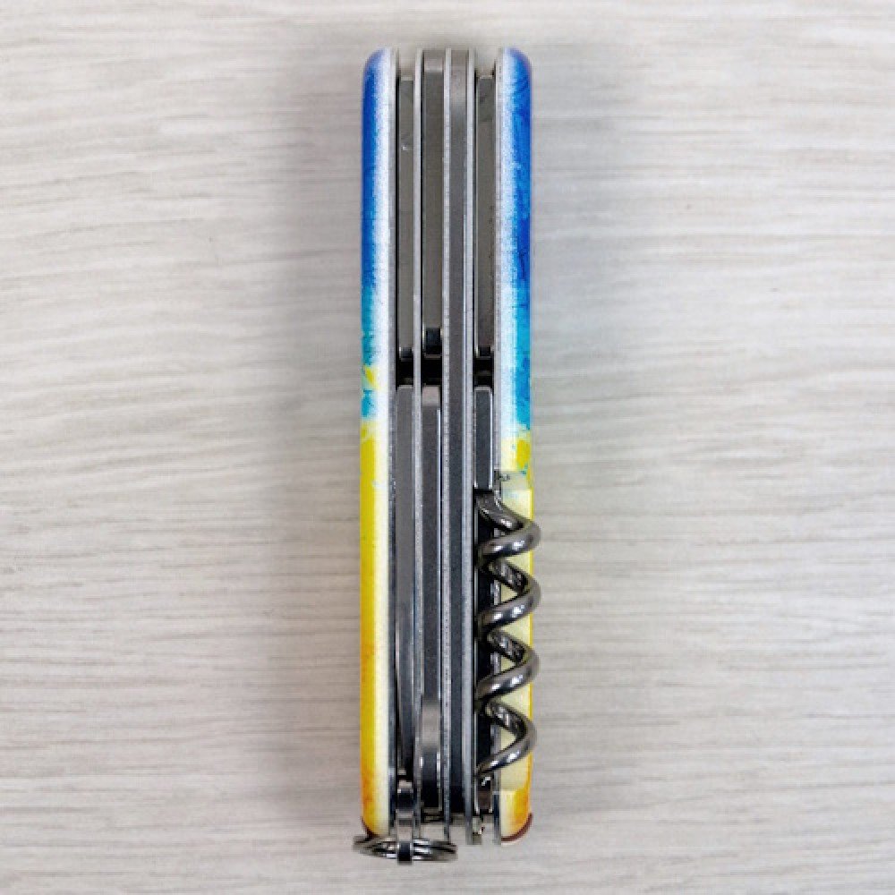 Ніж Victorinox Huntsman Ukraine жовто-блакитний 1.3713.7_T3100pw