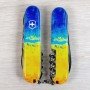 Ніж Victorinox Huntsman Ukraine жовто-блакитний 1.3713.7_T3100pw