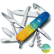 Ніж Victorinox Huntsman Ukraine жовто-блакитний 1.3713.7_T3100pw