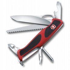 Ніж Victorinox Ranger Grip 78 червоно-чорний 0.9663.MC