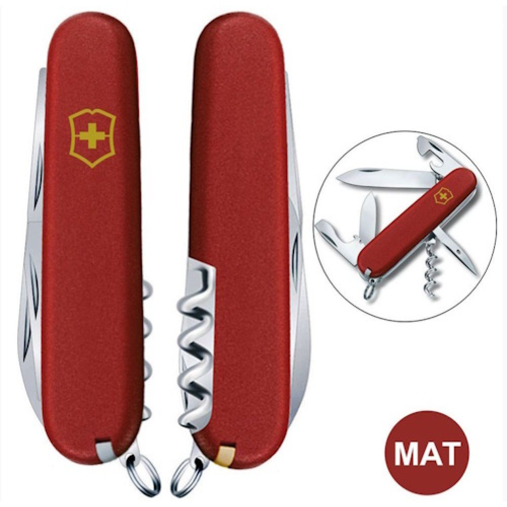 Ніж Victorinox Spartan Mat 1.3603_M0008p червоний матовий