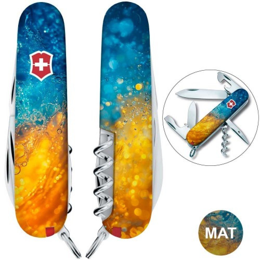 Ніж Victorinox Spartan Ukraine жовто-синій бризки 1.3603.7_T3160pw