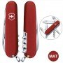 Ніж Victorinox Spartan Mat 1.3603_M0007p червоний матовий