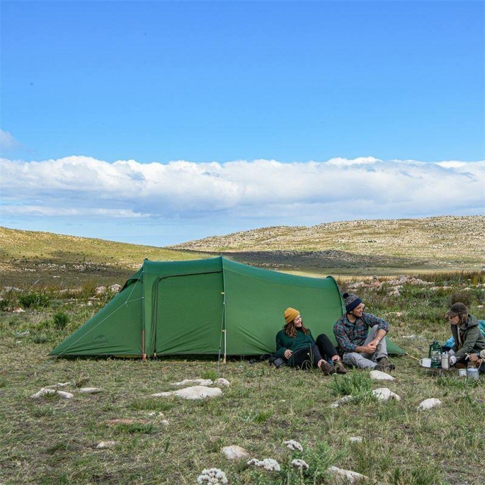 Намет двомісний Naturehike Opalus NH20ZP001 з футпринтом помаранчевий