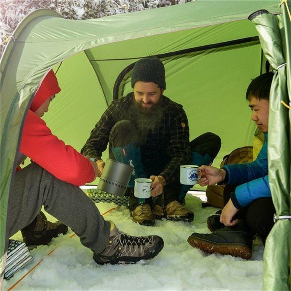 Намет двомісний Naturehike Opalus NH20ZP001 з футпринтом помаранчевий