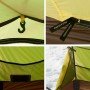 Намет двомісний Naturehike Opalus NH20ZP001 з футпринтом помаранчевий