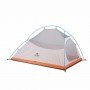 Намет Naturehike Cloud Up 3 Updated NH18T030-T надлегкий тримісний з футпринтом зелений