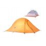 Намет Naturehike Cloud Up 3 Updated NH18T030-T надлегкий тримісний з футпринтом зелений