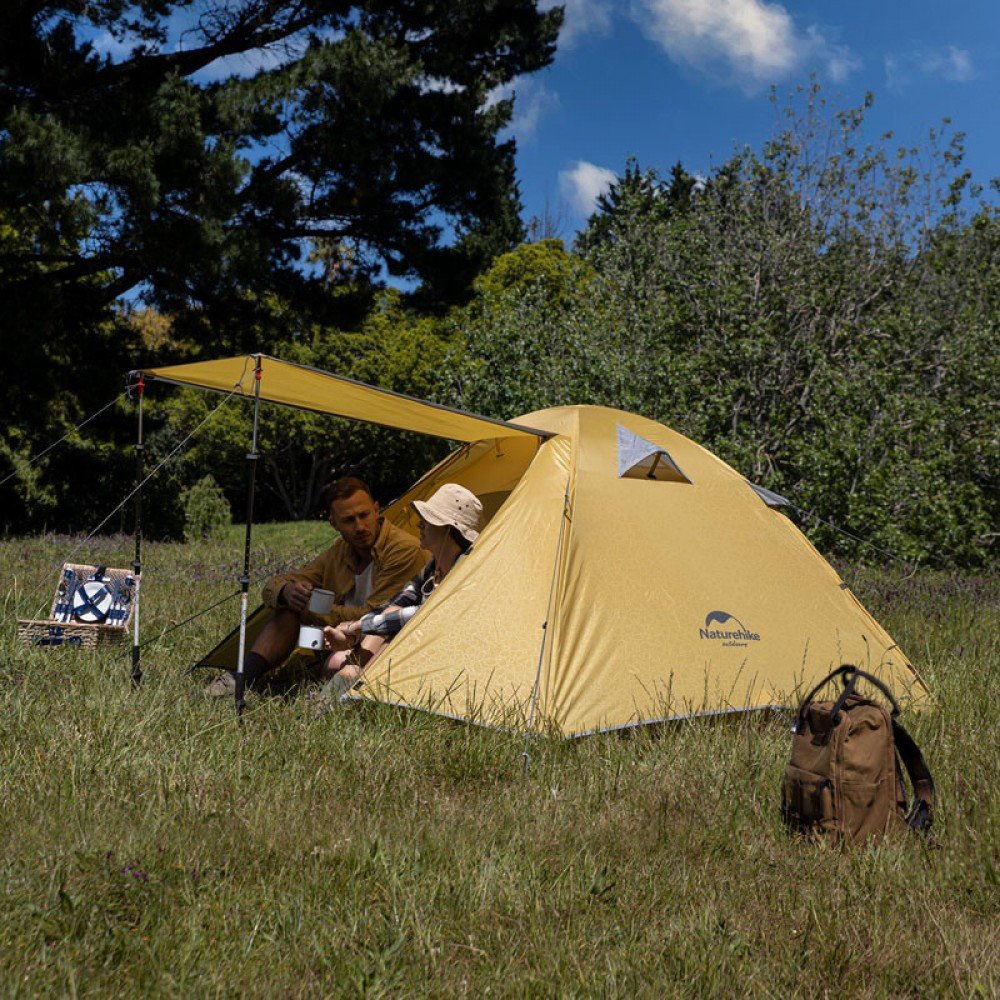 Намет Naturehike P-Series NH18Z022-P двомісний помаранчевий