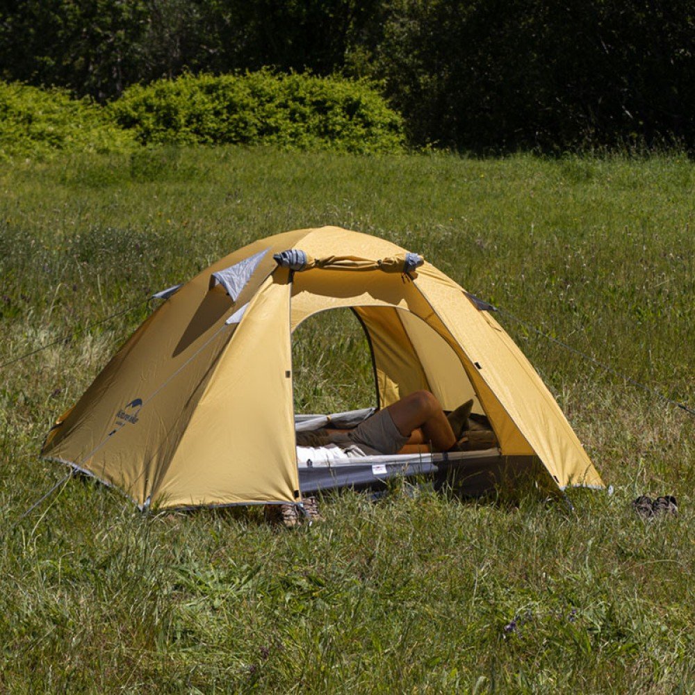 Намет Naturehike P-Series NH18Z022-P двомісний помаранчевий