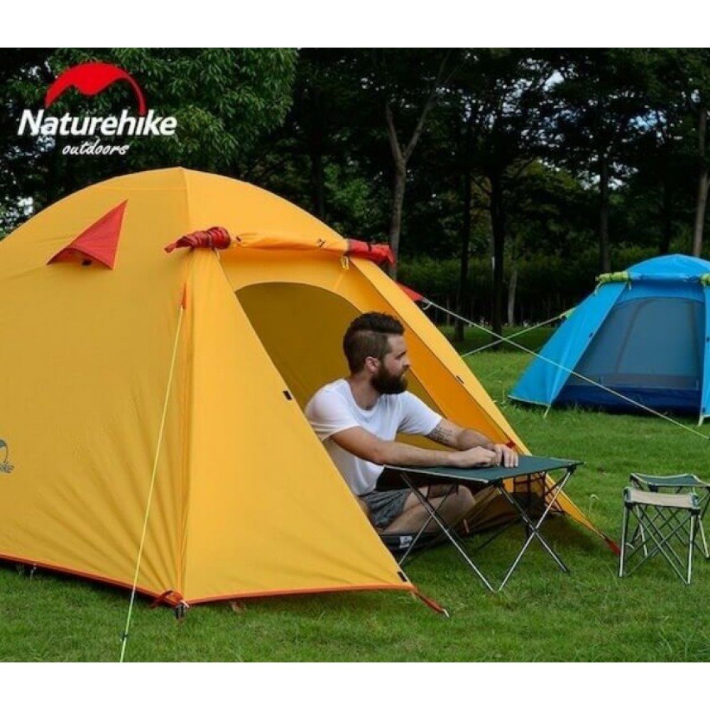 Намет Naturehike P-Series NH18Z022-P двомісний помаранчевий