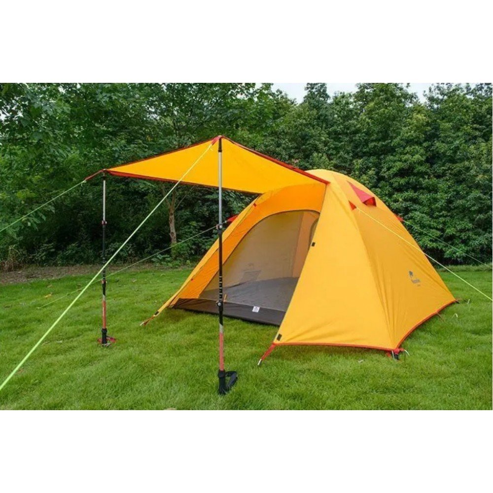 Намет чотиримісний Naturehike P-Series NH18Z044-P темно-зелений