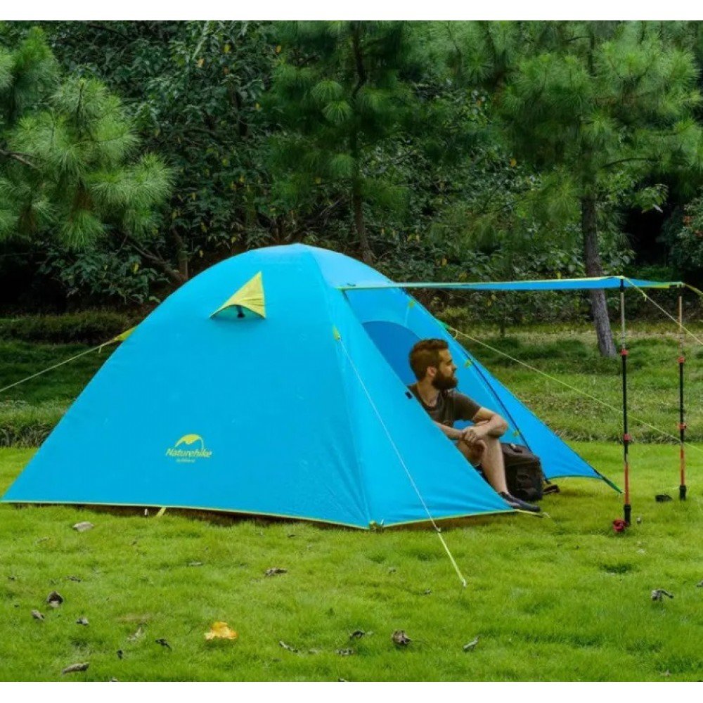 Намет тримісний Naturehike P-Series NH18Z033-P білий