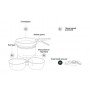 Набір посуду зі спиртовим пальником Trangia Stove 27-1 UL (1 / 1 л)