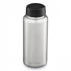 Пляшка для води Klean Kanteen Wide Loop Cap 1182 мл Brushed Stainless