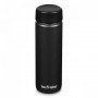 Пляшка для води Klean Kanteen Wide Loop Cap 800 мл Black