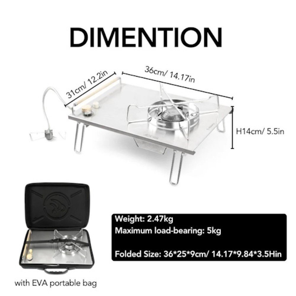 Плита пальник портативна Fire Maple GeoHeat Desktop