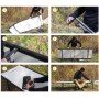 Розкладачка KingCamp KC2205 Extra Long Portable Ultralight Cot Grey