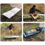 Розкладачка KingCamp KC2205 Extra Long Portable Ultralight Cot Grey