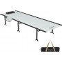Розкладачка KingCamp KC2205 Extra Long Portable Ultralight Cot Grey