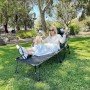 Розкладачка KingCamp KC2419 Folding Chaise Lounge Chairs Grey