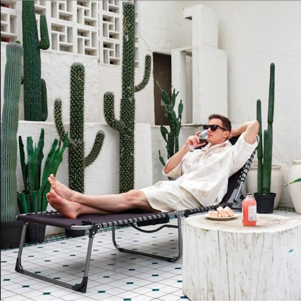 Розкладачка KingCamp KC2419 Folding Chaise Lounge Chairs Grey
