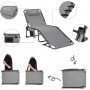Розкладачка KingCamp KC2419 Folding Chaise Lounge Chairs Grey
