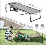 Розкладачка KingCamp KC2419 Folding Chaise Lounge Chairs Grey