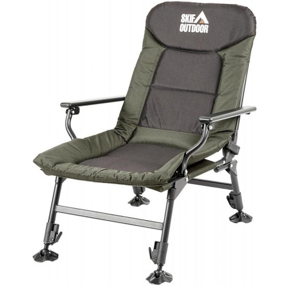 Розкладне крісло Skif Outdoor Comfy L Dark Green/Black